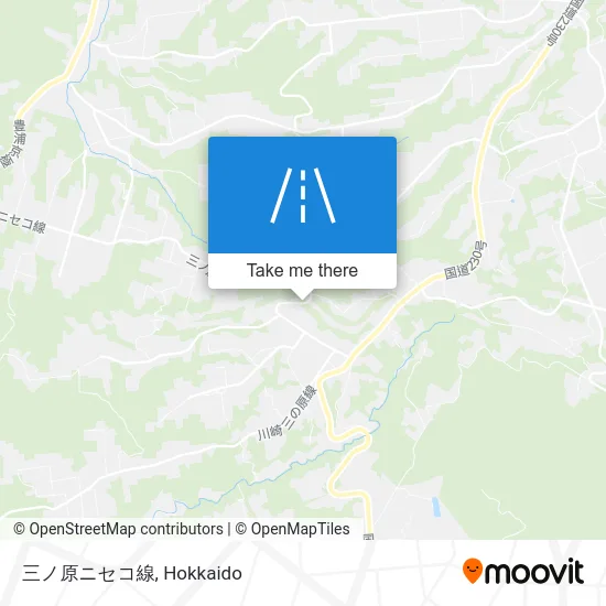 三ノ原ニセコ線 map