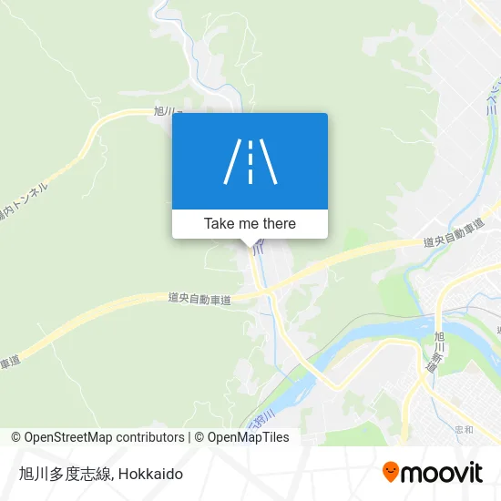 旭川多度志線 map