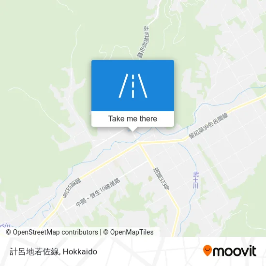 計呂地若佐線 map