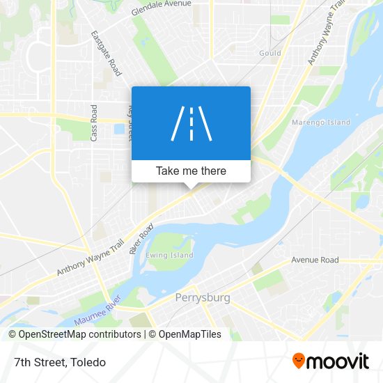 Mapa de 7th Street