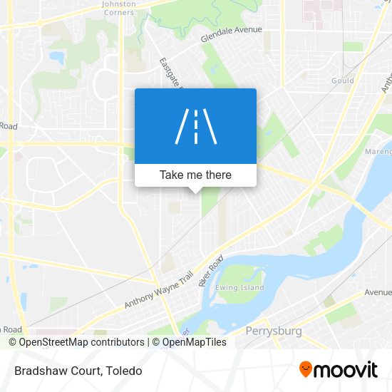 Mapa de Bradshaw Court