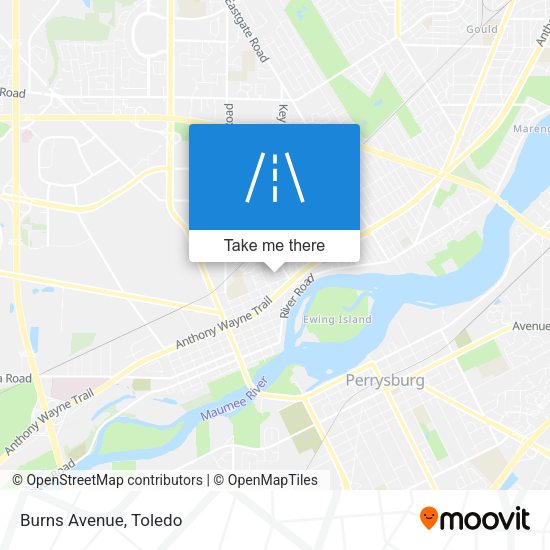Mapa de Burns Avenue