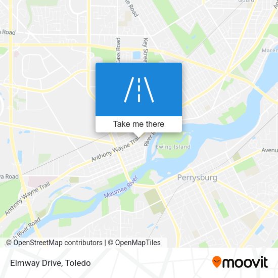 Mapa de Elmway Drive