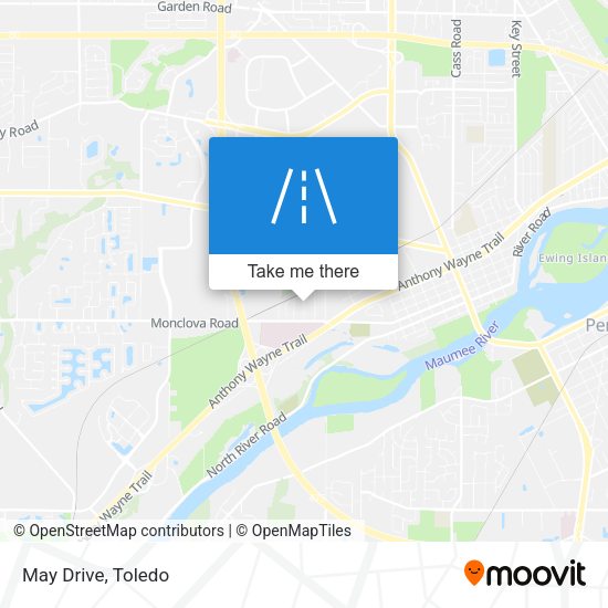 Mapa de May Drive