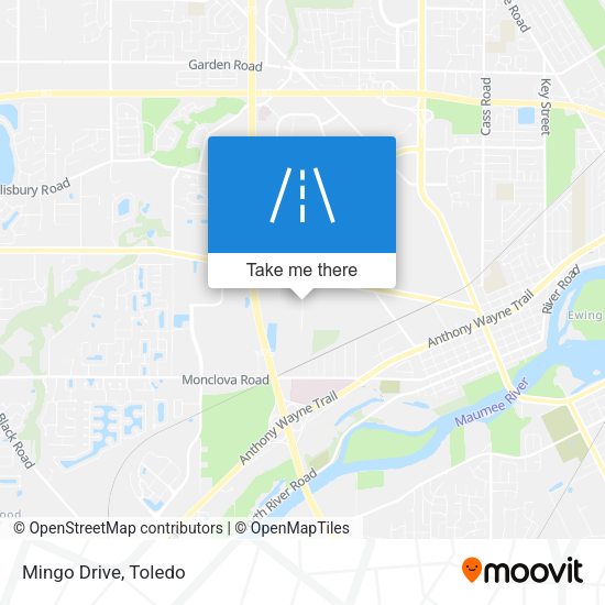 Mingo Drive map