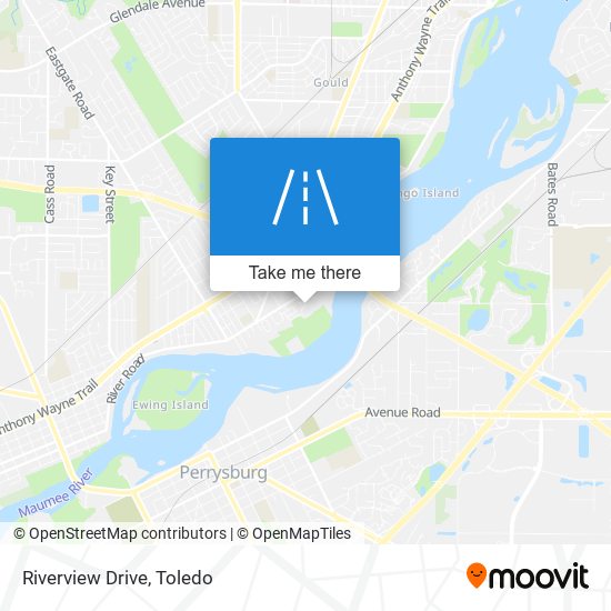 Riverview Drive map