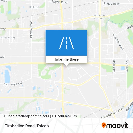Mapa de Timberline Road