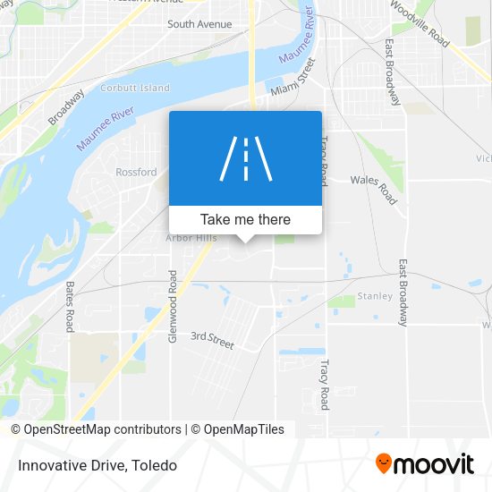 Mapa de Innovative Drive