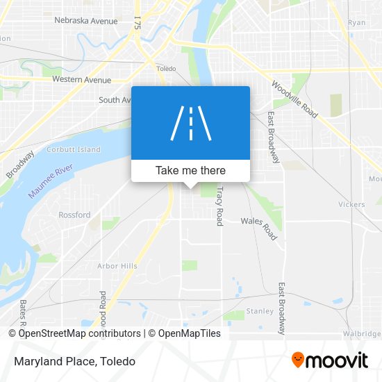 Mapa de Maryland Place