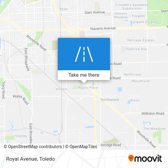 Mapa de Royal Avenue