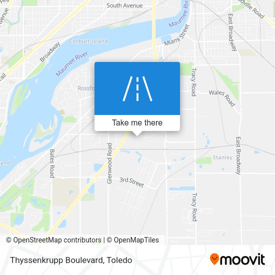 Mapa de Thyssenkrupp Boulevard
