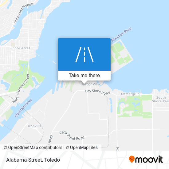 Mapa de Alabama Street