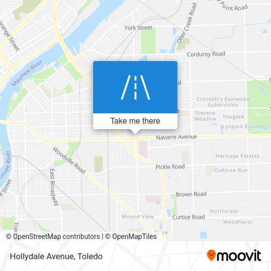 Mapa de Hollydale Avenue