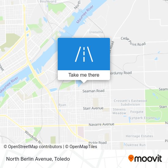 Mapa de North Berlin Avenue