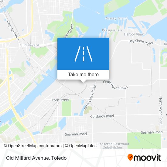 Mapa de Old Millard Avenue