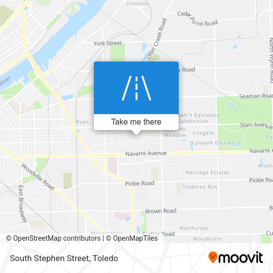 Mapa de South Stephen Street