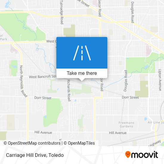 Carriage Hill Drive map