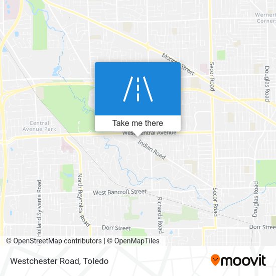 Mapa de Westchester Road