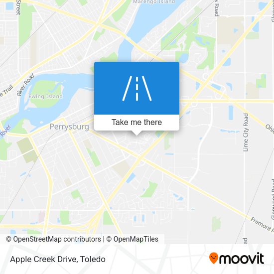 Mapa de Apple Creek Drive