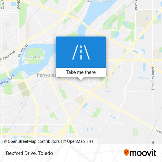Bexford Drive map