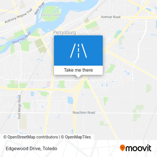 Mapa de Edgewood Drive