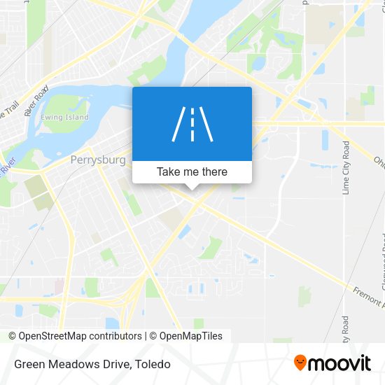 Green Meadows Drive map