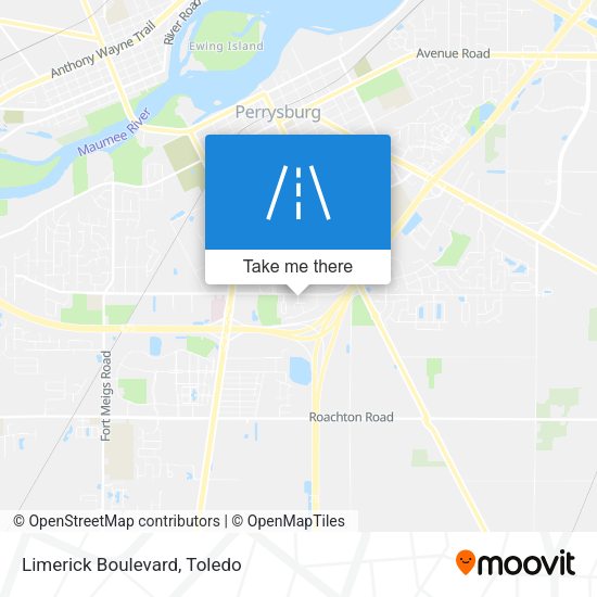 Mapa de Limerick Boulevard