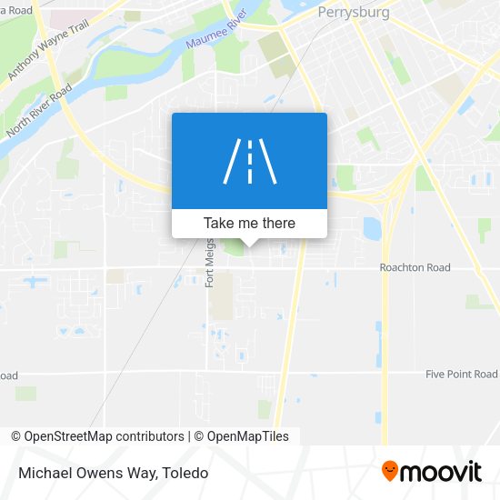 Mapa de Michael Owens Way