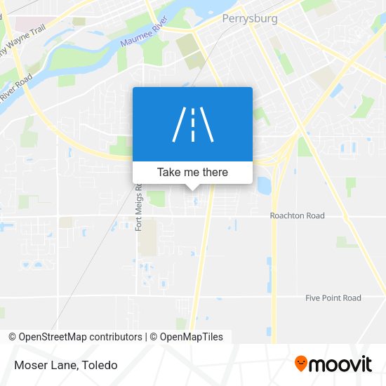 Mapa de Moser Lane