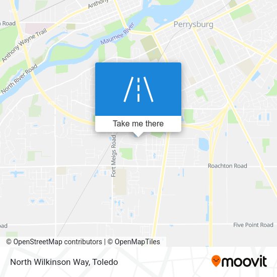 Mapa de North Wilkinson Way