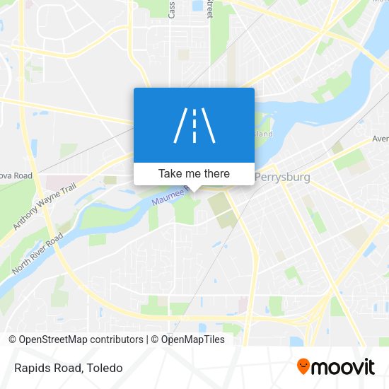 Mapa de Rapids Road