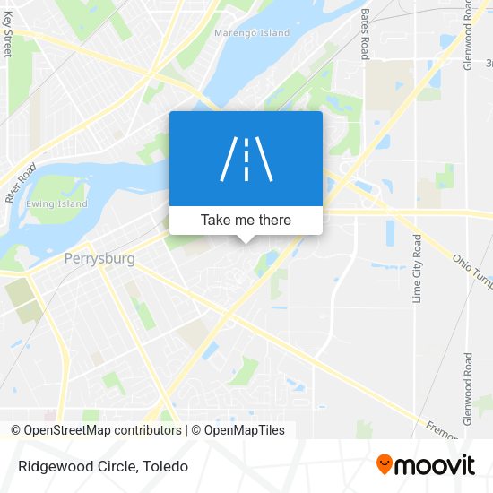 Mapa de Ridgewood Circle