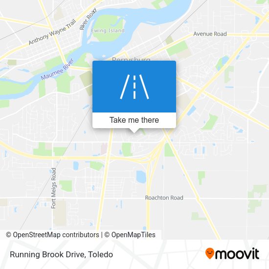 Running Brook Drive map