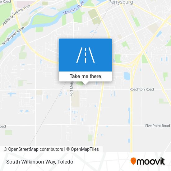 South Wilkinson Way map