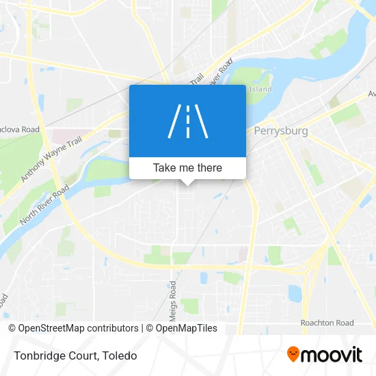 Tonbridge Court map