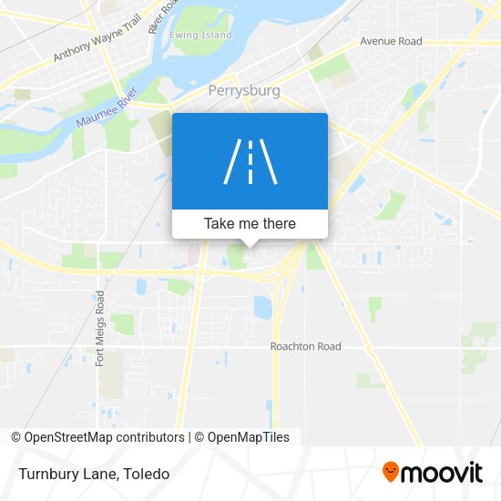 Turnbury Lane map