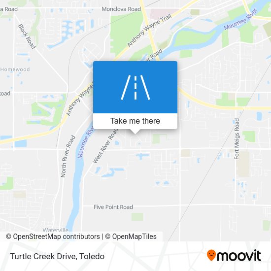 Mapa de Turtle Creek Drive