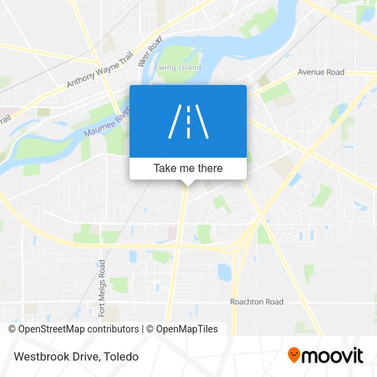 Mapa de Westbrook Drive