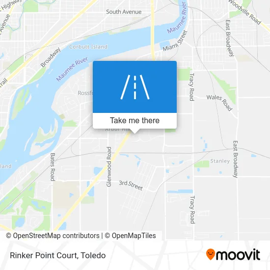 Rinker Point Court map