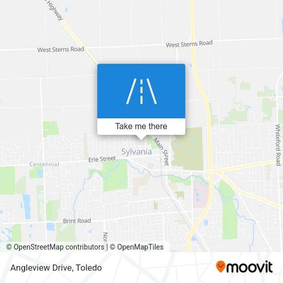 Mapa de Angleview Drive