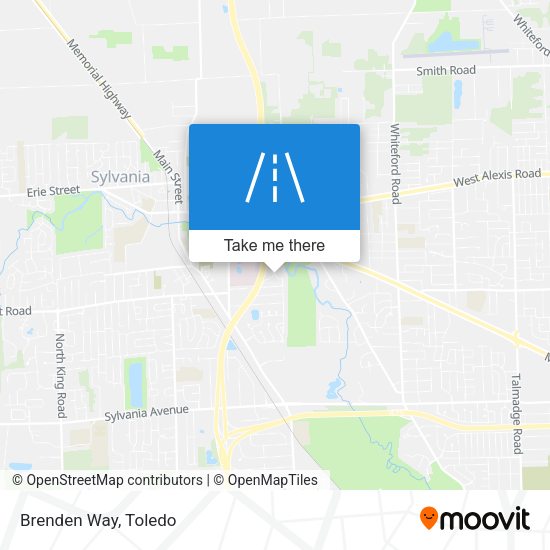 Mapa de Brenden Way