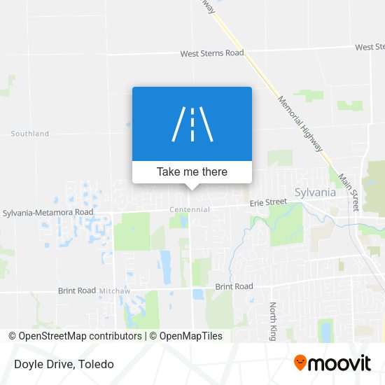 Mapa de Doyle Drive