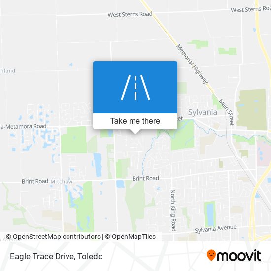 Mapa de Eagle Trace Drive