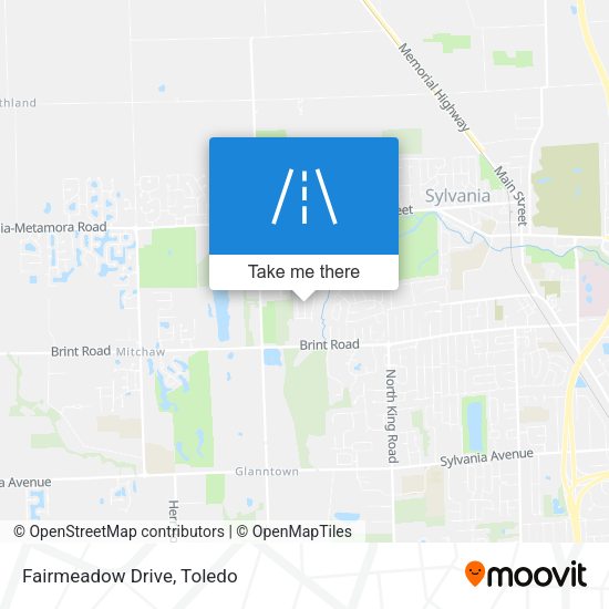Mapa de Fairmeadow Drive