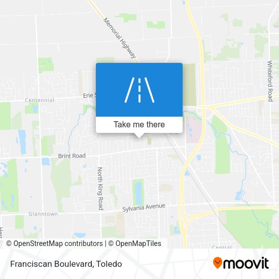 Mapa de Franciscan Boulevard