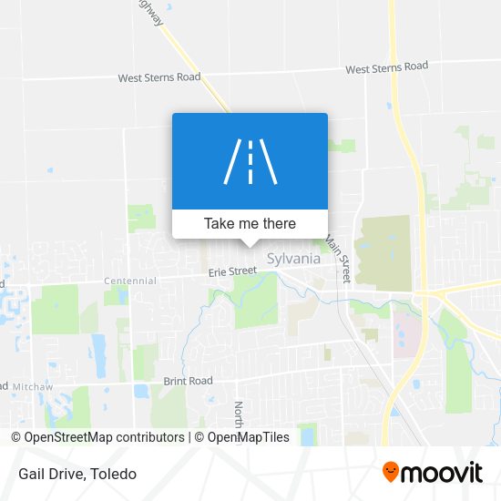 Gail Drive map