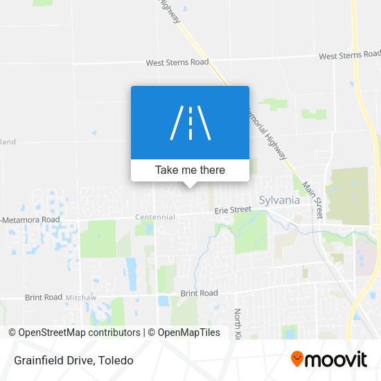 Mapa de Grainfield Drive