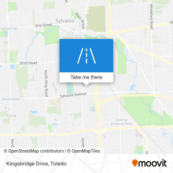 Mapa de Kingsbridge Drive