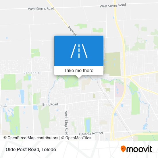 Mapa de Olde Post Road