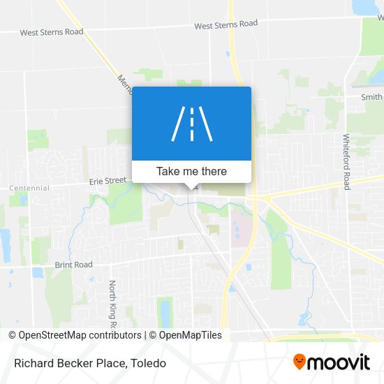Mapa de Richard Becker Place